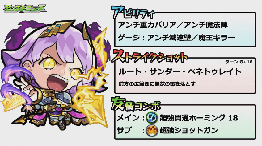 ブリューナク獣神化ステータス