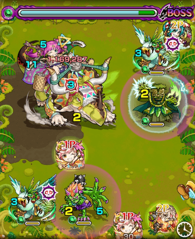 モンスト超究極ケラートボス1