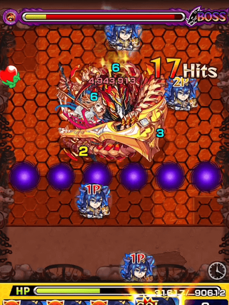 周瑜ストライクショット2段階目