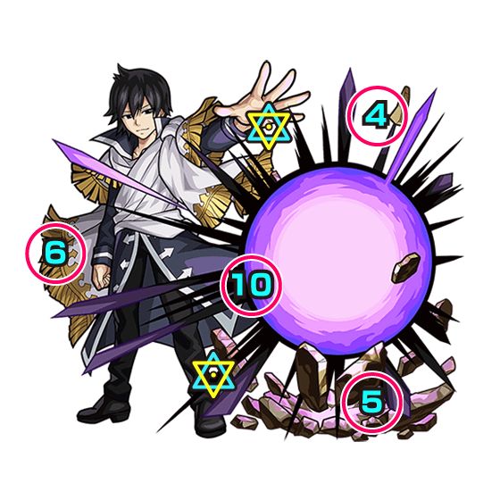 白魔導士 ゼレフ 中ボスの攻撃パターン