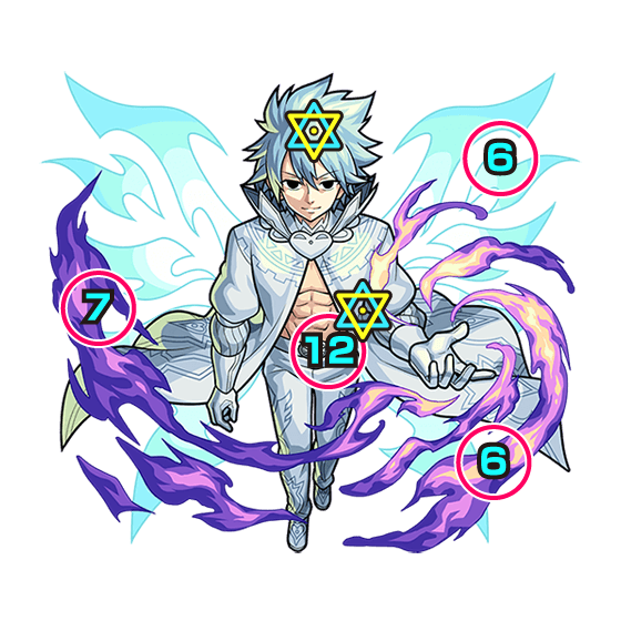 白魔導士 ゼレフ ボス1の攻撃パターン