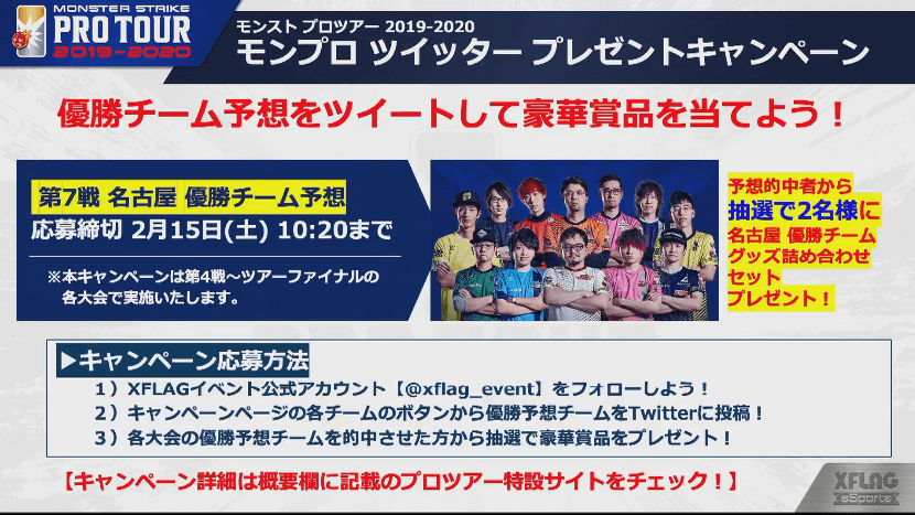 モンプロツイッタープレゼントCP