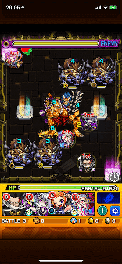 デーヴァダッタ廻 ステージ3