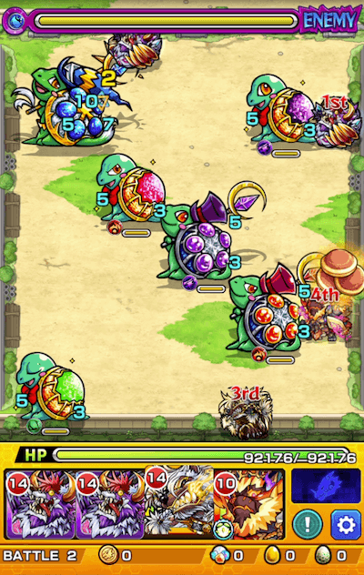 モンスト×ドラえもんコラボステージ2