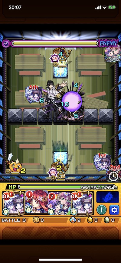 モンスト白ゼレフステージ3
