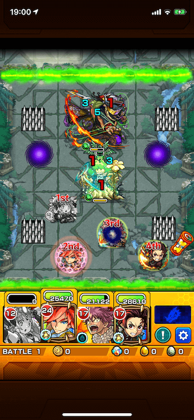 アスト3 ステージ1 ドクロ後