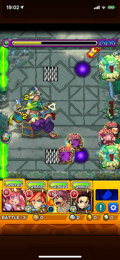 アスト3 ステージ3 ドクロ後