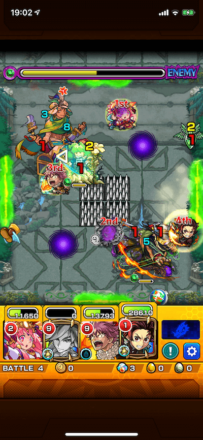アスト3 ステージ5 ドクロ後