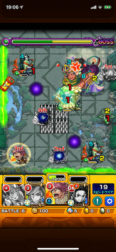アスト3 ボス2 ドクロ後