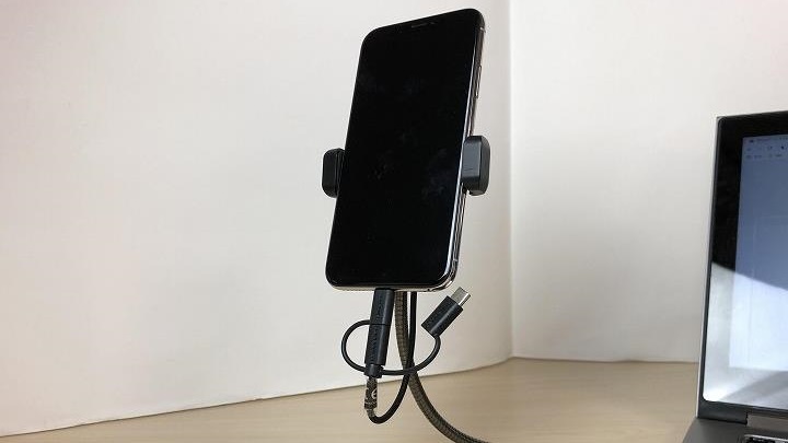 数量限定で半額！RAVPowerの自立する3in1スマホ充電ケーブルが50%OFFセール中！