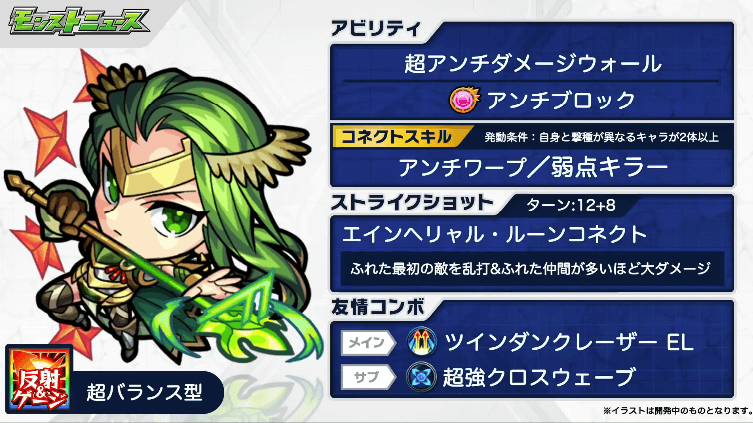 ヴァルキリー獣神化改のステータス
