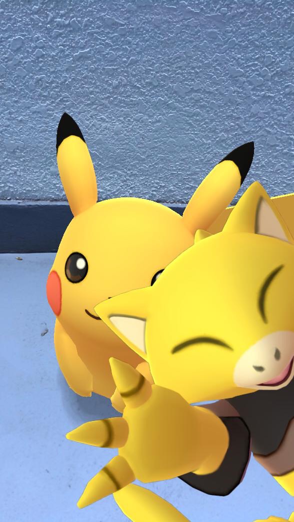 ポケモンgo ケーシィがガッツリ写り込む コミュニティ デイ限定ar写真を撮影 Appbank