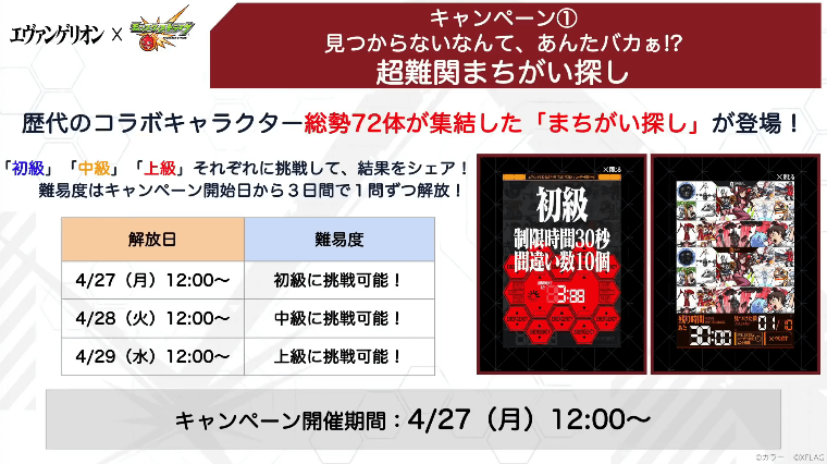 3キャンペーン1 超難関間違い探し