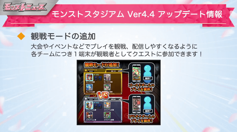 3観戦モードの追加