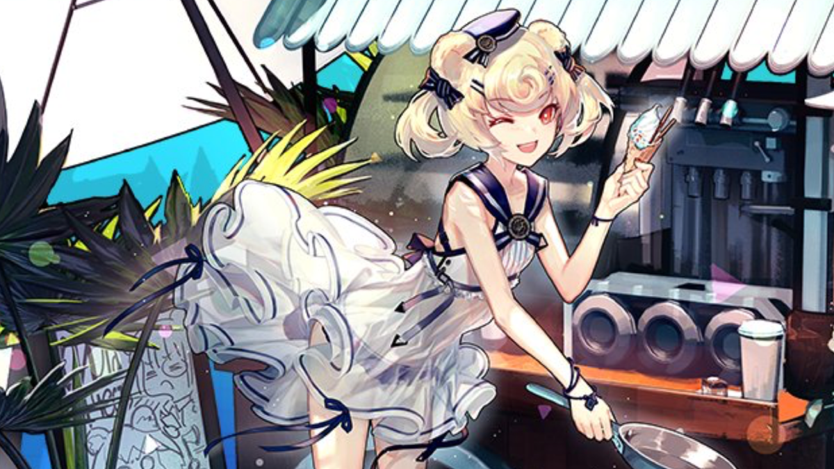 アークナイツ グム専用コーデ 夏の花弁 Fa011 紹介 セーラー水着が日差しに映える Appbank アークナイツ グム専用コーデ 夏の花弁 Fa011 紹介 セーラー水着が日差しに映える Appbank