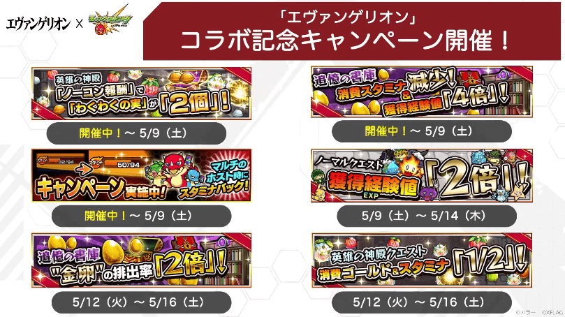 エヴァコラボキャンペーン