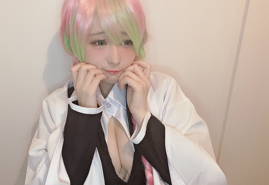 【コスプレ】茜さやさんの鬼滅の刃/甘露寺蜜璃コスプレ画像まとめ！パイスラ…！？