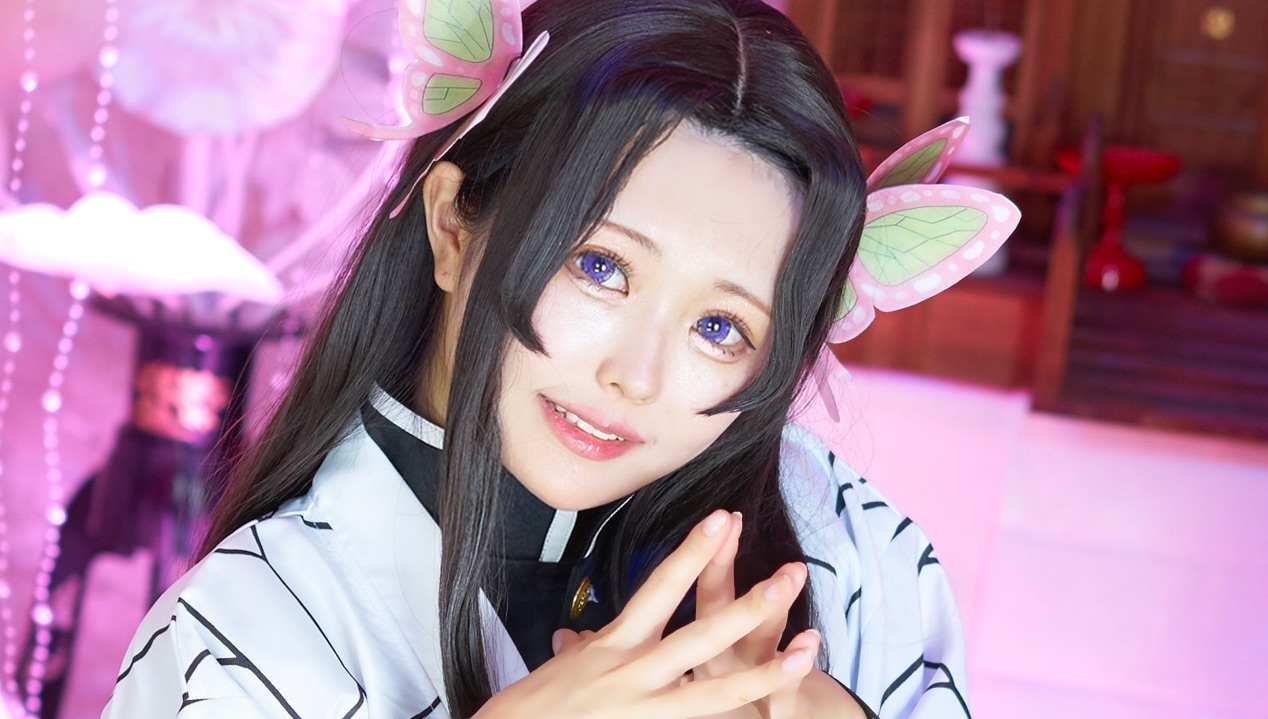 【コスプレ】毎眠かのんさんの人の心の花開く 鬼滅の刃 胡蝶カナエのコスプレ画像まとめ！