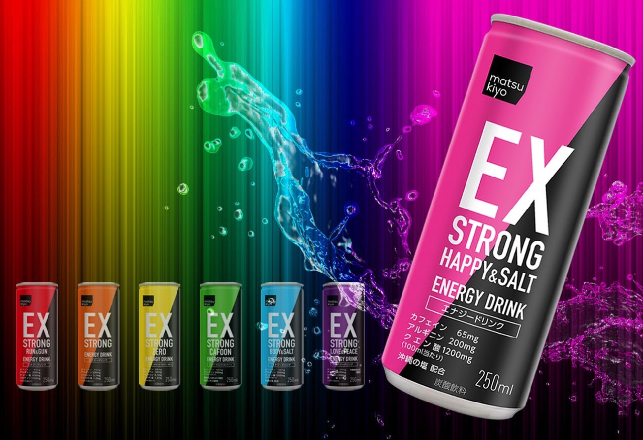100mlにカフェイン65mg!! 国内最強クラスのエナジードリンクに塩分配合の新フレーバー登場!