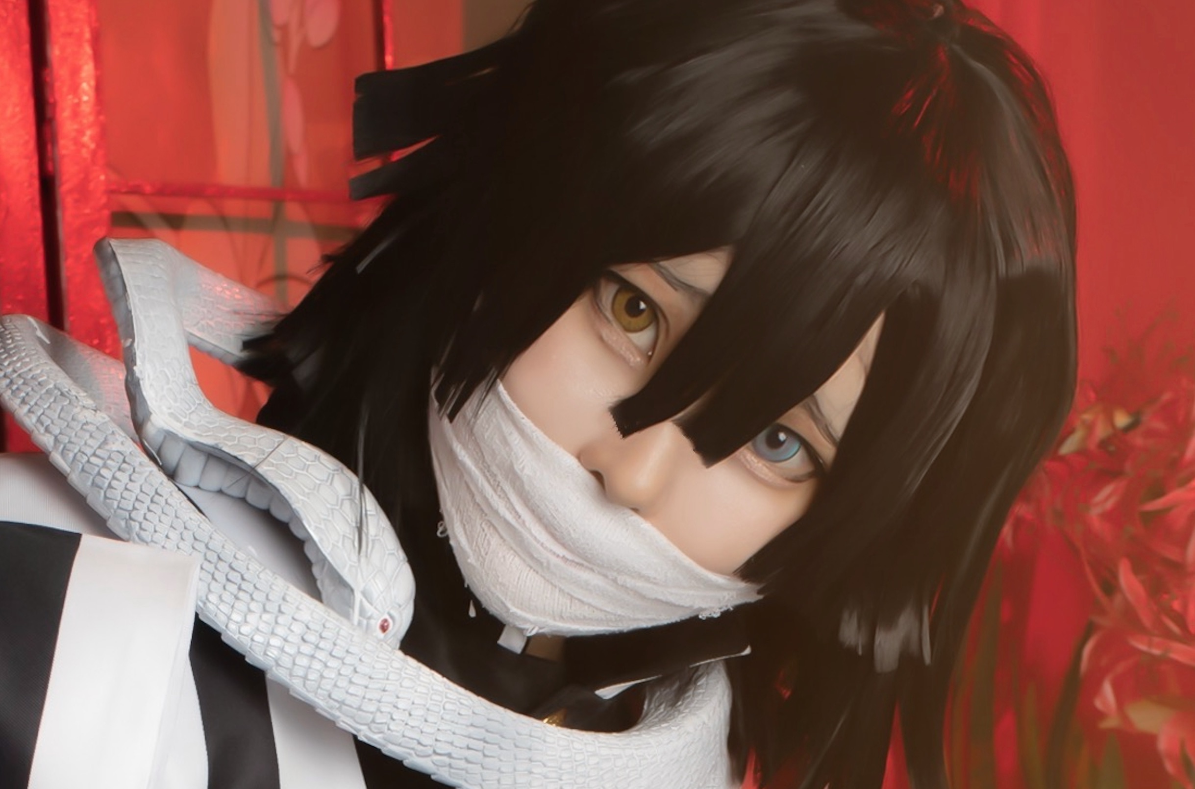 【コスプレ】毎眠かのんさんの鬼滅の刃/伊黒小芭内コスプレ画像まとめ！
