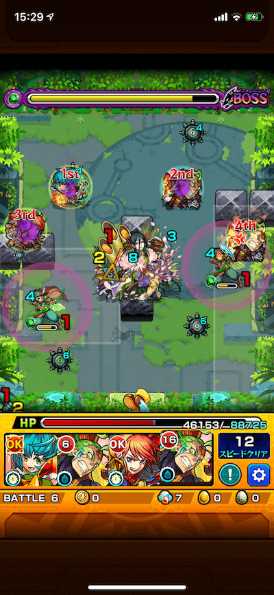 拠点8 ボス2 クロスドクロ後