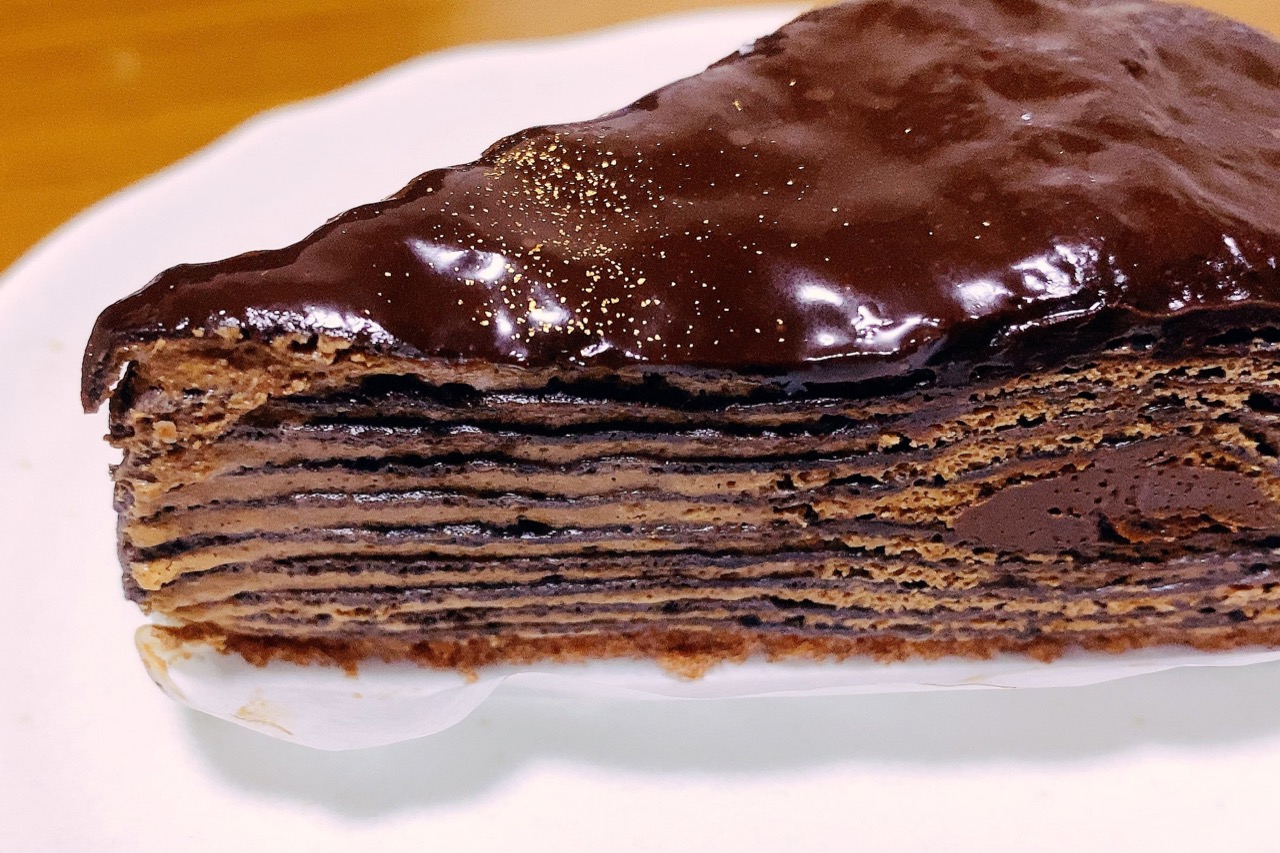 【ローソン】最強に美味しい組み合わせ生チョコ×ミルクレープが登場!!