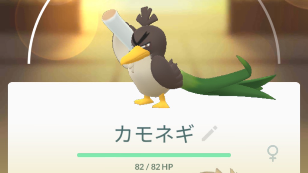 ポケモンgo ガラルカモネギ奮闘記 ついでにあの進化系の影を見かけた話 今さら日記28回 Appbank