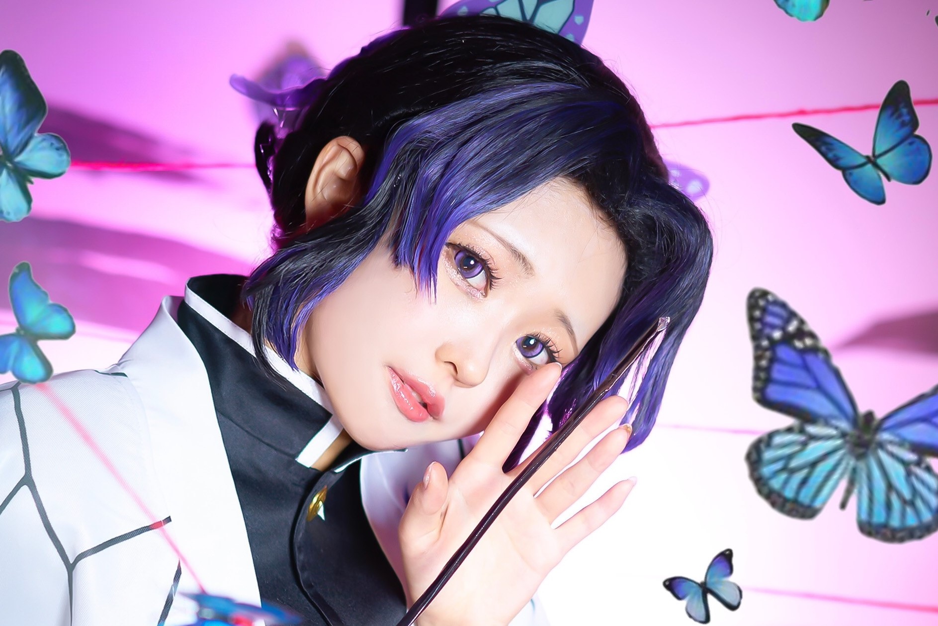 【コスプレ】毎眠かのんさんの鬼滅の刃 胡蝶しのぶのコスプレ画像まとめ！