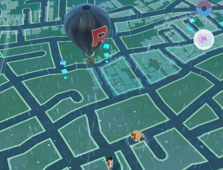 ポケモンgo ロケット団の気球が出現 タップすると何かが起きる Appbank ポケモンgo ロケット団の気球が出現 タップすると何かが起きる Appbank