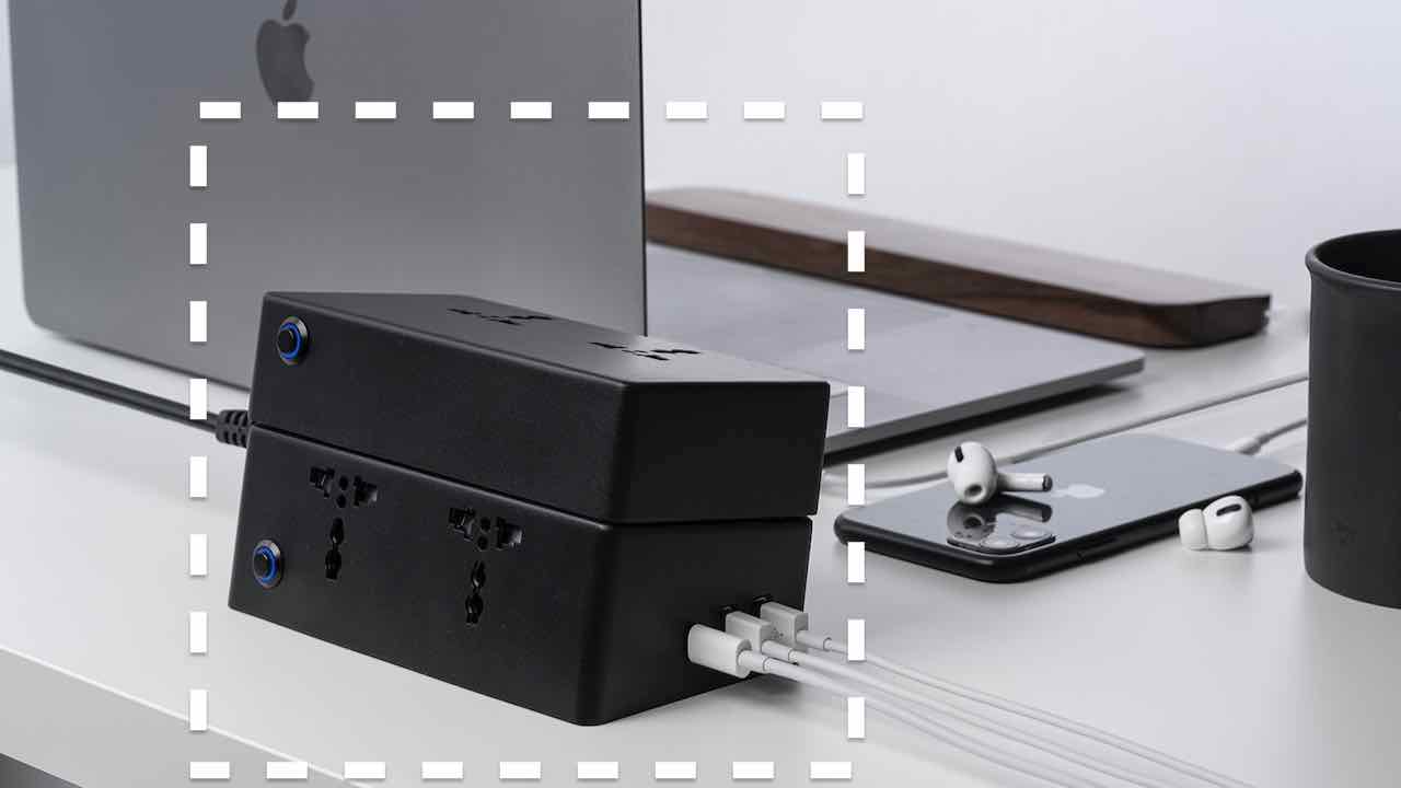 マルチタップ, 延長コード, クラウドファンディング, キックスターター, 使用イメージ