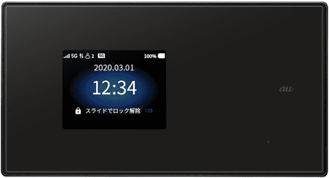 au、5G対応モバイルルーター『Speed Wi-Fi 5G X01』発売。料金は月額4,980円から
