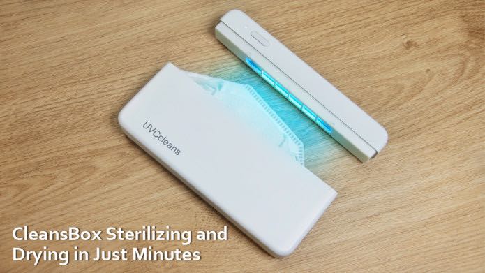 イメージ、  CleansBOX、紫外線、マスク除菌、新型コロナウィルス対策、クラウドファンディング、Crowdfunding、Indiegogo Indemand