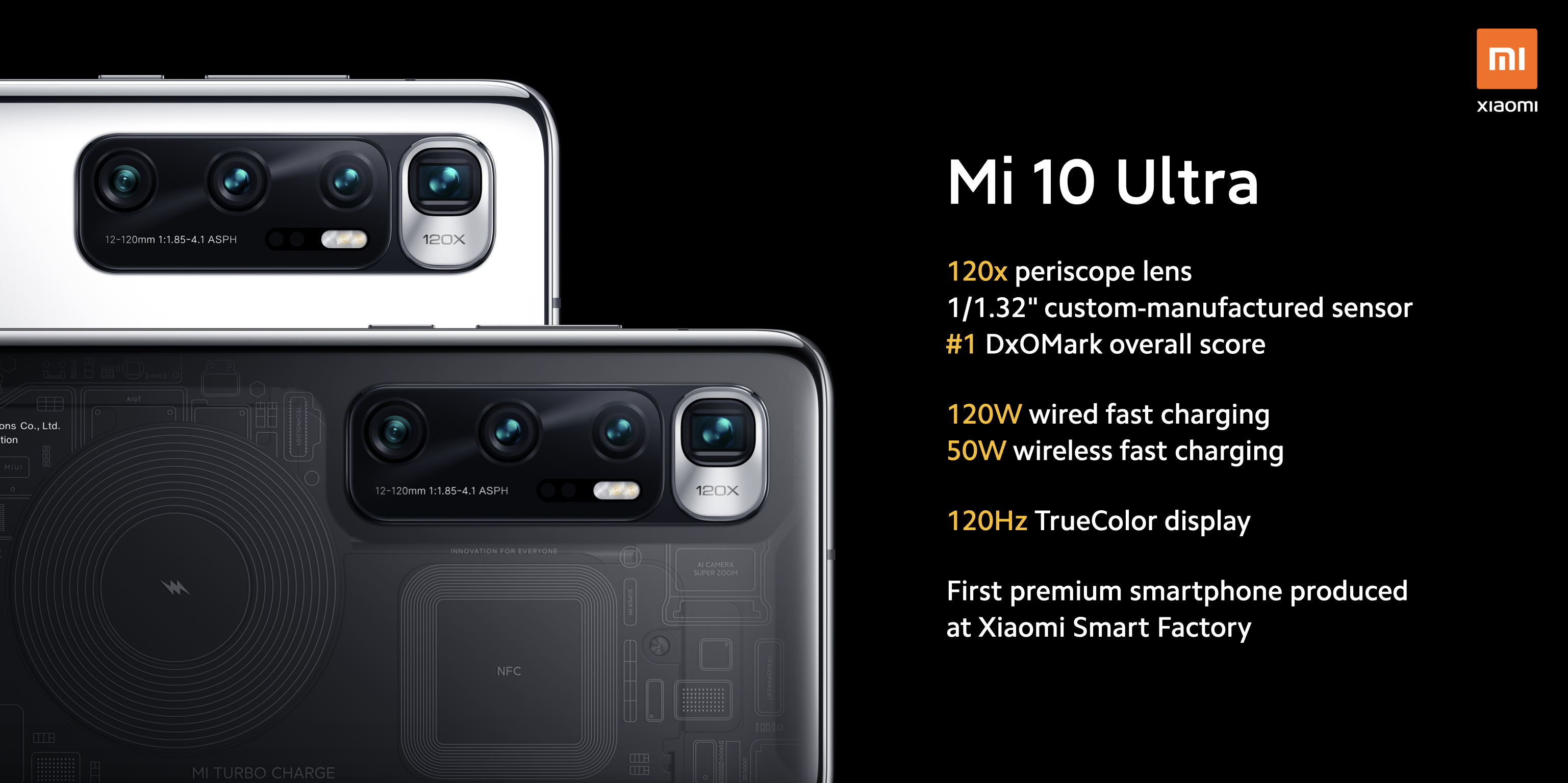 超美品　Xiaomi Mi10　ULTRA　120倍ズーム