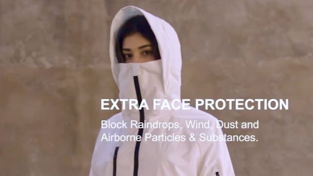 抗菌ジャケット、はっ水、ストレッチ、運動着、PerX、Performance Jacket Re-invented.クラウドファンディング、Crowdfunding、Indiegogo INDEMAND