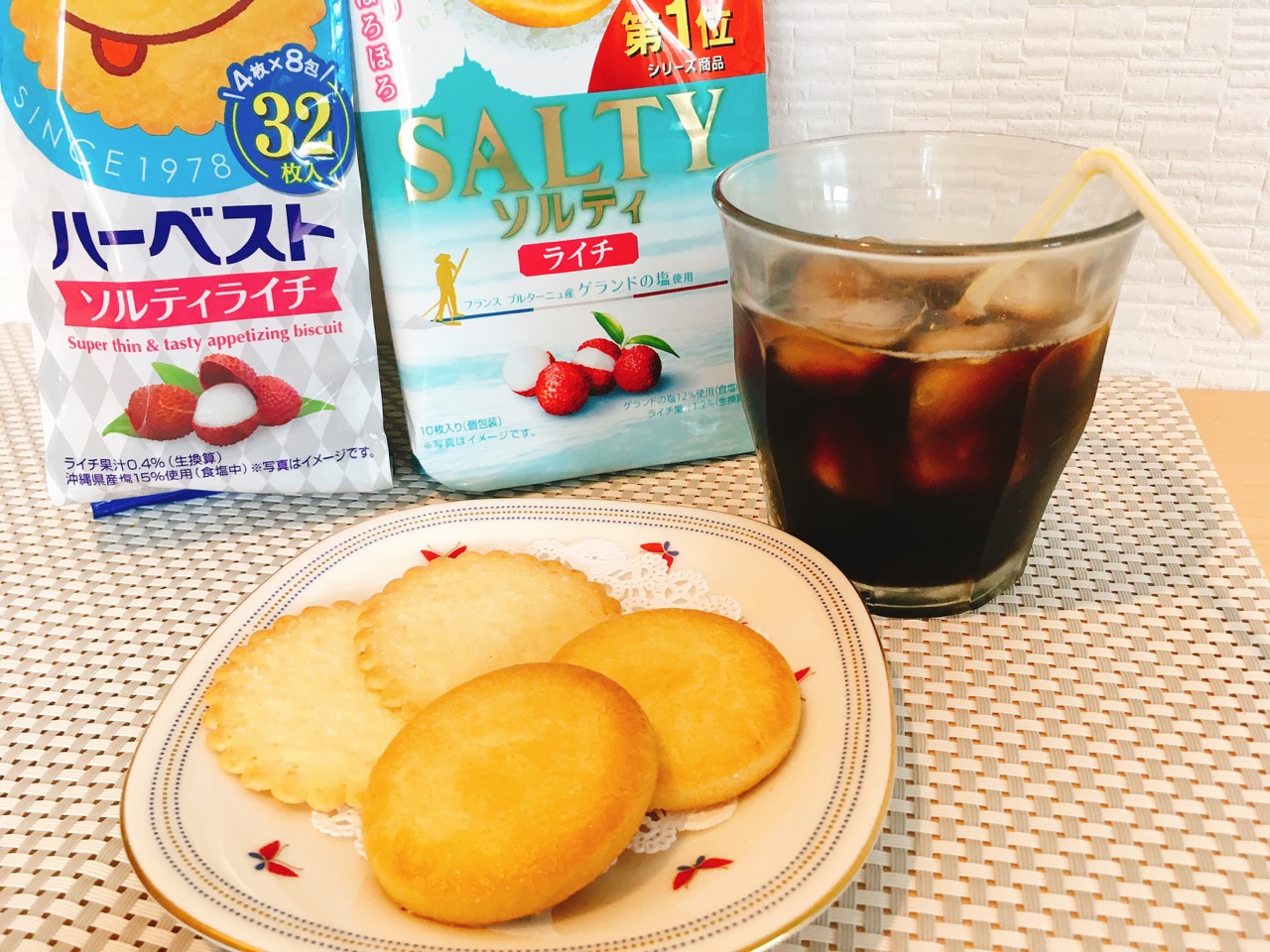 この組み合わせ、アリ!? 東ハトの人気焼き菓子「ハーベスト」と「ソルティ」に塩をきかせたライチ味が登場!!