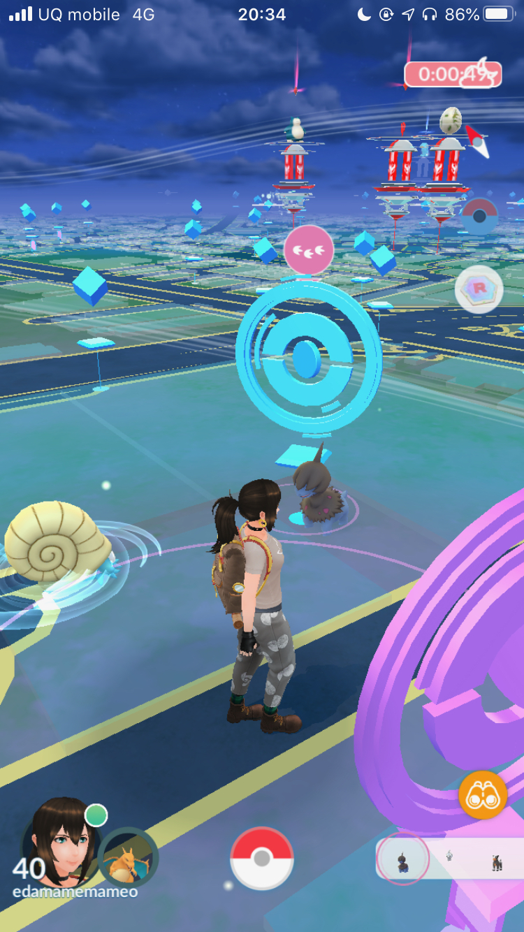 ポケモンgo 野生のモノズを発見 これは色違い大チャンスなのでは と思って捕まえに行ってみた話 Appbank