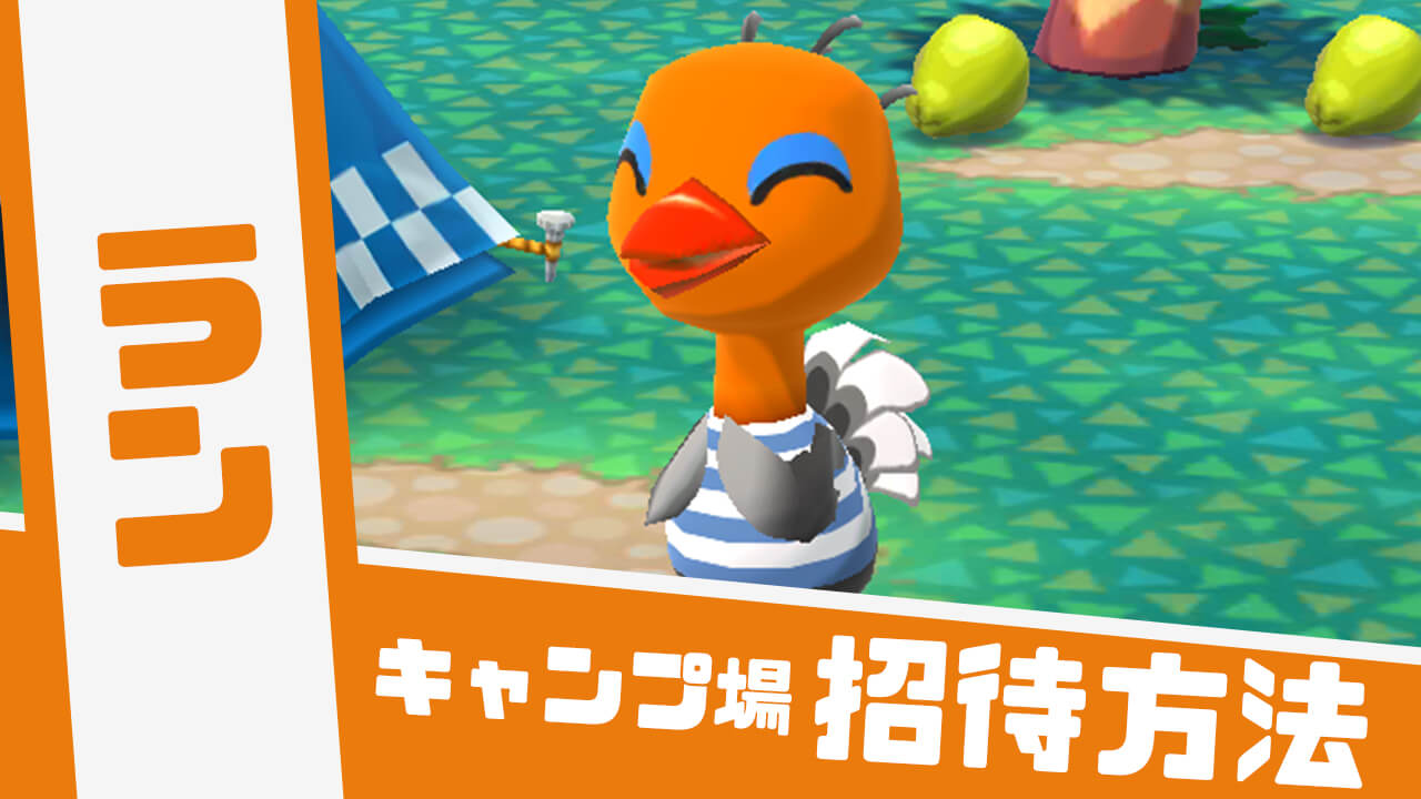 【どうぶつの森】「ラン」の招待方法やかわいい画像と情報まとめ【ポケ森】