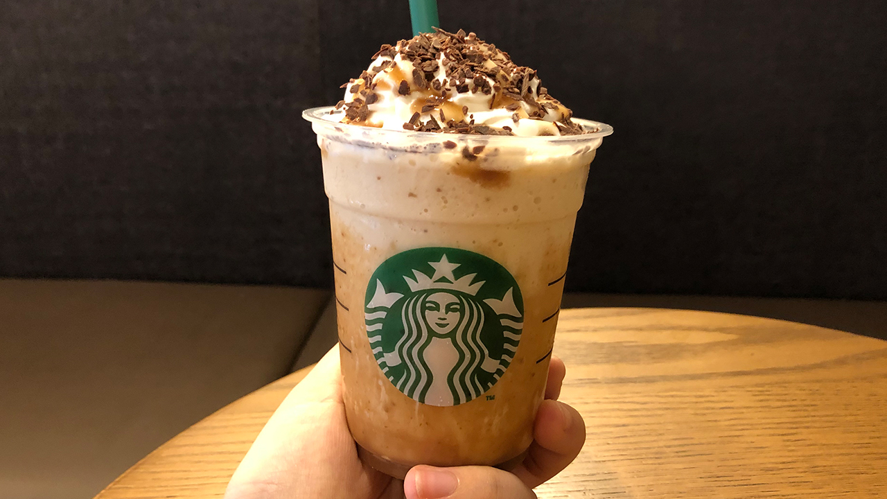 チョコレートマロンフラペチーノ