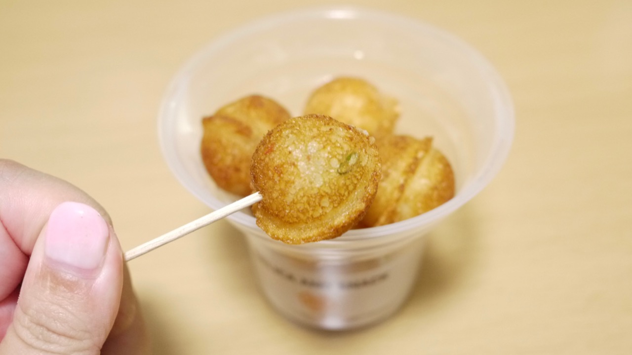 【実食】サクっ!　ふわっ! 「ちびたこ」はおやつに最適ミニたこ焼きだった! #ミニストップ