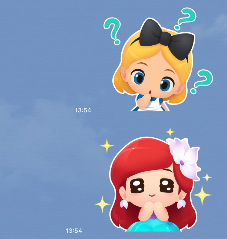 【無料スタンプ】『ディズニー ポップタウン』プリンセスたちのスタンプをゲット！