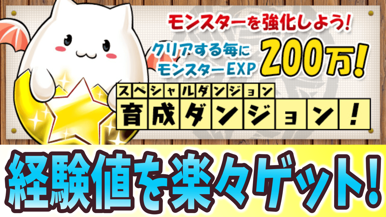 パズドラ モンスター経験値を楽々ゲット 育成ダンジョン 配信 Appbank パズドラ モンスター経験値を楽々ゲット 育成ダンジョン 配信 Appbank