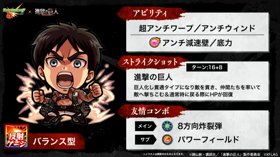 エレン・イェーガー性能