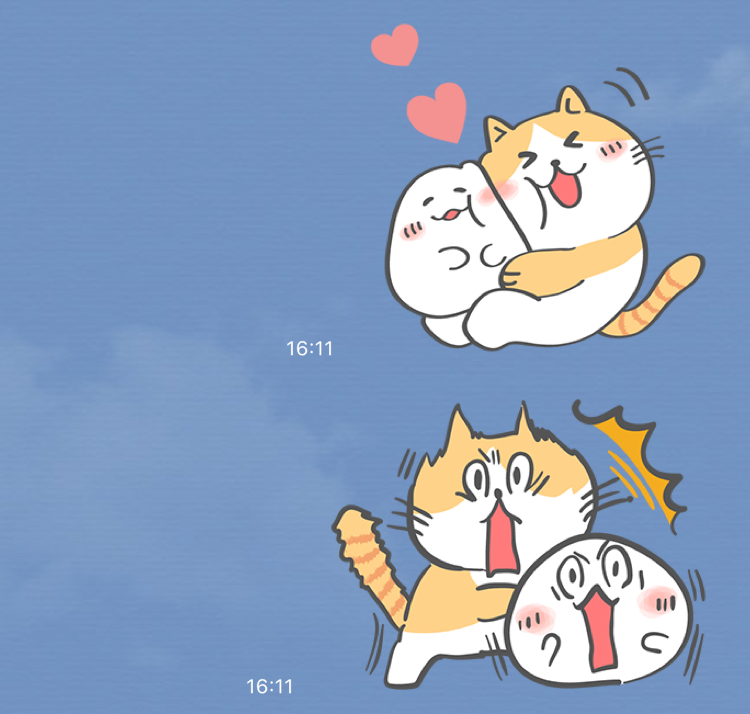 【無料スタンプ】「おもちちゃん」のコラボスタンプを無料でゲット！