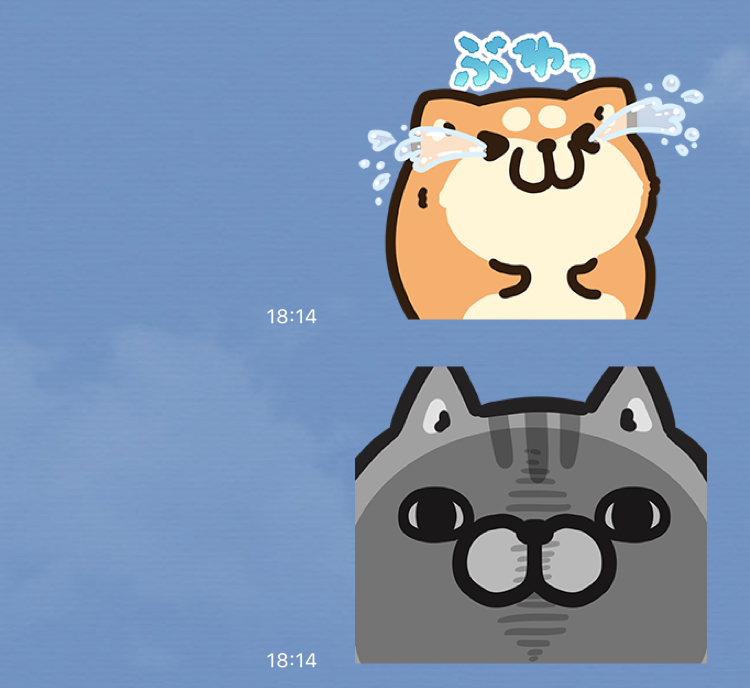 【無料スタンプ】「ボンレス犬と猫」のコラボスタンプを無料でゲット！