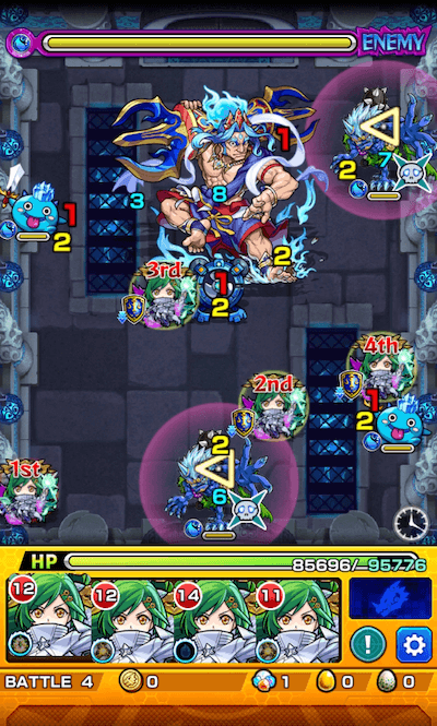 モンスト蔵王権現ステージ4