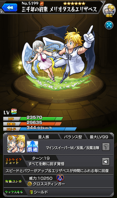 メリオダス&エリザベス