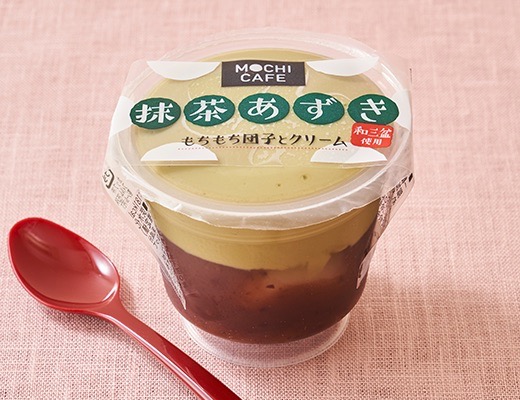 徳島産業　もちカフェ　抹茶あずき