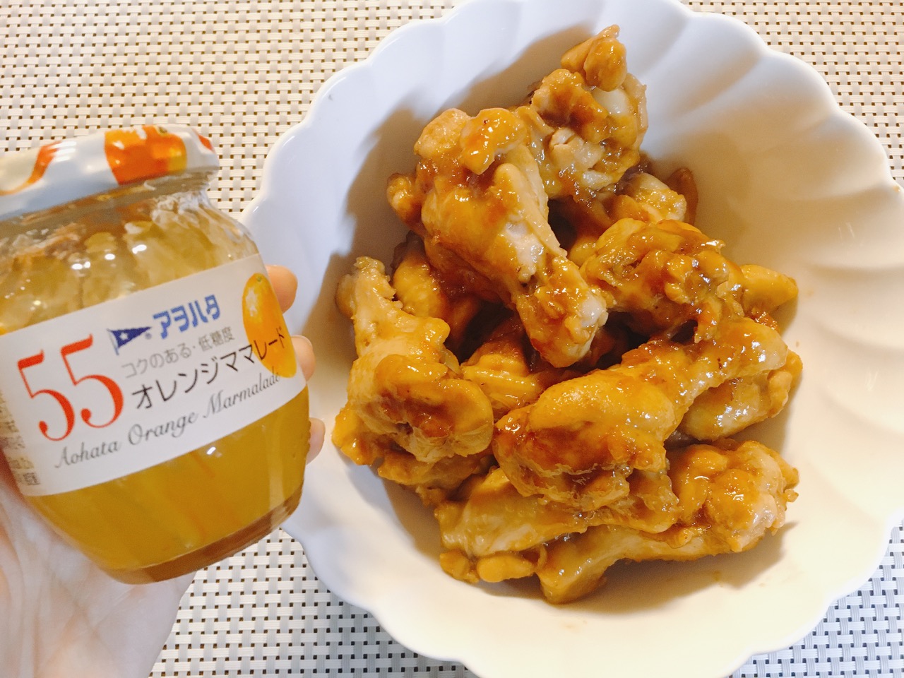 アヲハタ55ジャムは料理にも使える！「ママレード×手羽元」でレストラン級の煮込み料理ができちゃった！