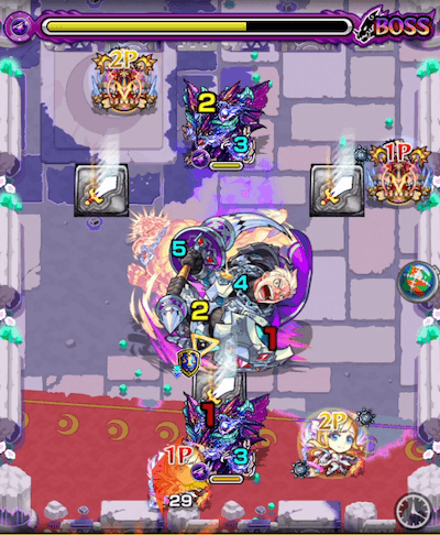 モンストスオローン攻略ボス3(秘海の冒険船)