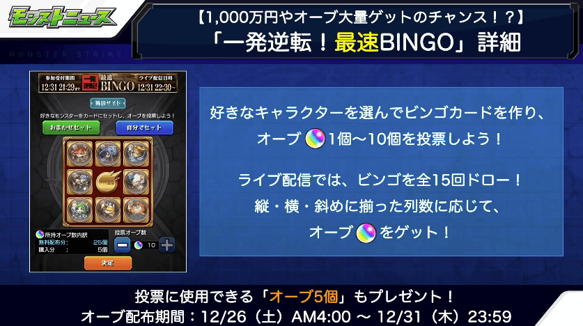 2BINGO詳細